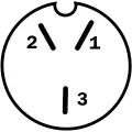 Pinout eines Großtuchelsteckers