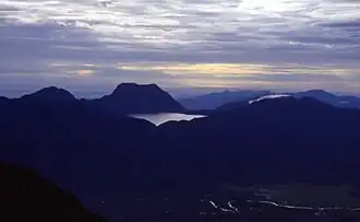 Vulkan Tujuh mit dem Danau Gunung Tujuh