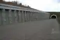 Rückverankerte aufgelöste Bohrpfahlwand (Tunnel Augustaburg).