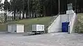 Notausgang oberhalb vom Nordportal, Frühjahr 2018