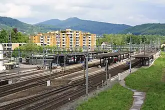 Übersicht des Bahnhofs