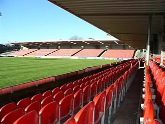 Foto eines Stadions