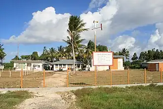 Eine Wetterstation im Osten von Funafuti