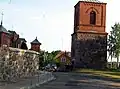 Glockenturm der Kirche