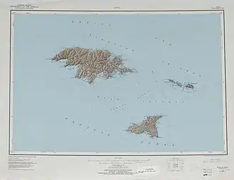 Topographisches Kartenblatt