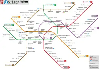 Wien: Netz mit linienreinem Betrieb