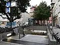 Zugang an der Oberfläche