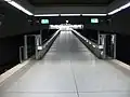 Rampe zum Verteilergeschoss