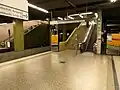 Aufgang von der Bahnsteigebene zur Verteilerebene