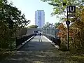 Zugang zur Verteilerbrücke