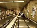 Dreispurige Fahrtreppenanlage