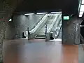 Aufgang von der Bahnsteigebene zur Verteilerebene