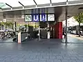 Zugang an der Oberfläche
