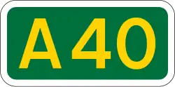 A40 road