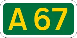A67 road