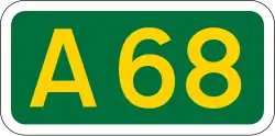 A68 road