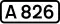 A826