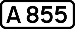 A855 road