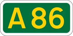 A86 road