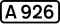 A926
