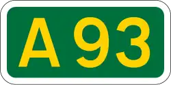 A93 road