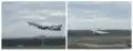 Eine Boeing 747-8F von UPS startet in Grengel ihren Flug nach Shanghai