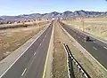 Rückhaltesystem aus Stahl zum Schutz vor einer Brücke (USA)