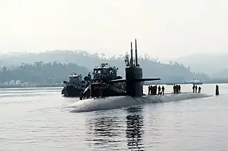 Die Indianapolis in Subic Bay