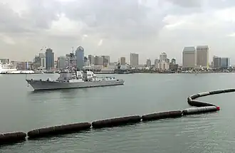 Die McCampbell vor San Diego