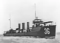 USS Patterson ca. 1916