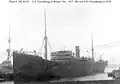 Die Ticonderoga im Hafen von Boston, Massachusetts