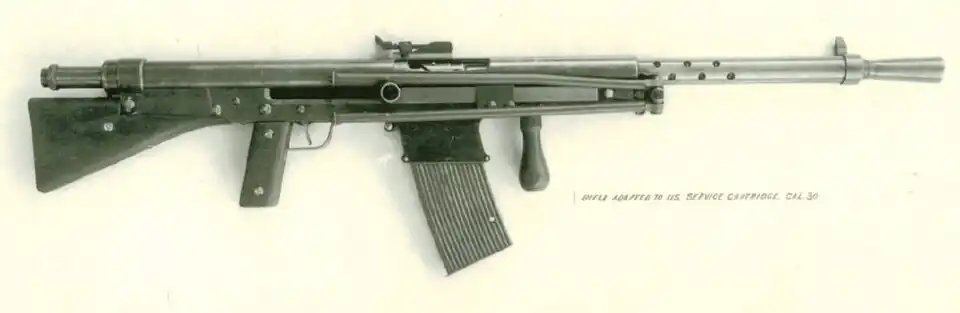 Chauchat Maschinengewehr Fusil Mitrailleur Modèle 1915