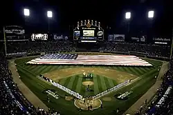 Vor dem ersten Spiel der World Series 2005