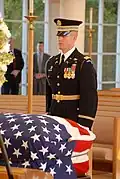Wache am Sarg des US-Präsidenten Gerald Ford