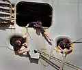 Rattenblechplazierung in Guantanamo Bay