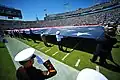 Das Everbank Stadium am zehnten Jahrestag des 11. September