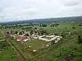 Luftbild des UN-Camps von Maridi