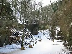 Gallergraben im Winter 2003