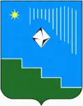 Räumliche Darstellung im Wappen von Udatschny