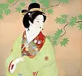 Uemura Shōen (1875–1949) Bijinga