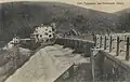 Überlaufschwelle der Hochwasserentlastung mit anschließender Kaskade, 1911