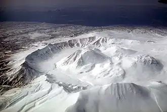 Ugashik-Caldera, Luftbild, Blickrichtung Südwest