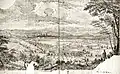 Ansicht von Zürich von Nordwesten, 1760