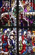 Detail aus dem Anna-Marien-Fenster im Ulmer Münster