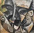 Dynamik des Kopfes eines Mannes, 1914