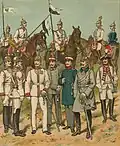 Uniformen um 1888