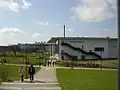 Die heutige Universität Flensburg, Hörsaalzentrum und Mensagebäude