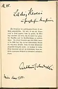 45, Ludwig Hevesi, Universitätsbibliothek Halle