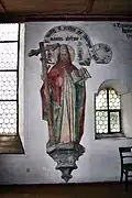 Der Apostel Philippus an der Westwand