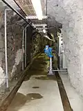 Nachträglich angelegter Kontrollgang der Urfttalsperre
